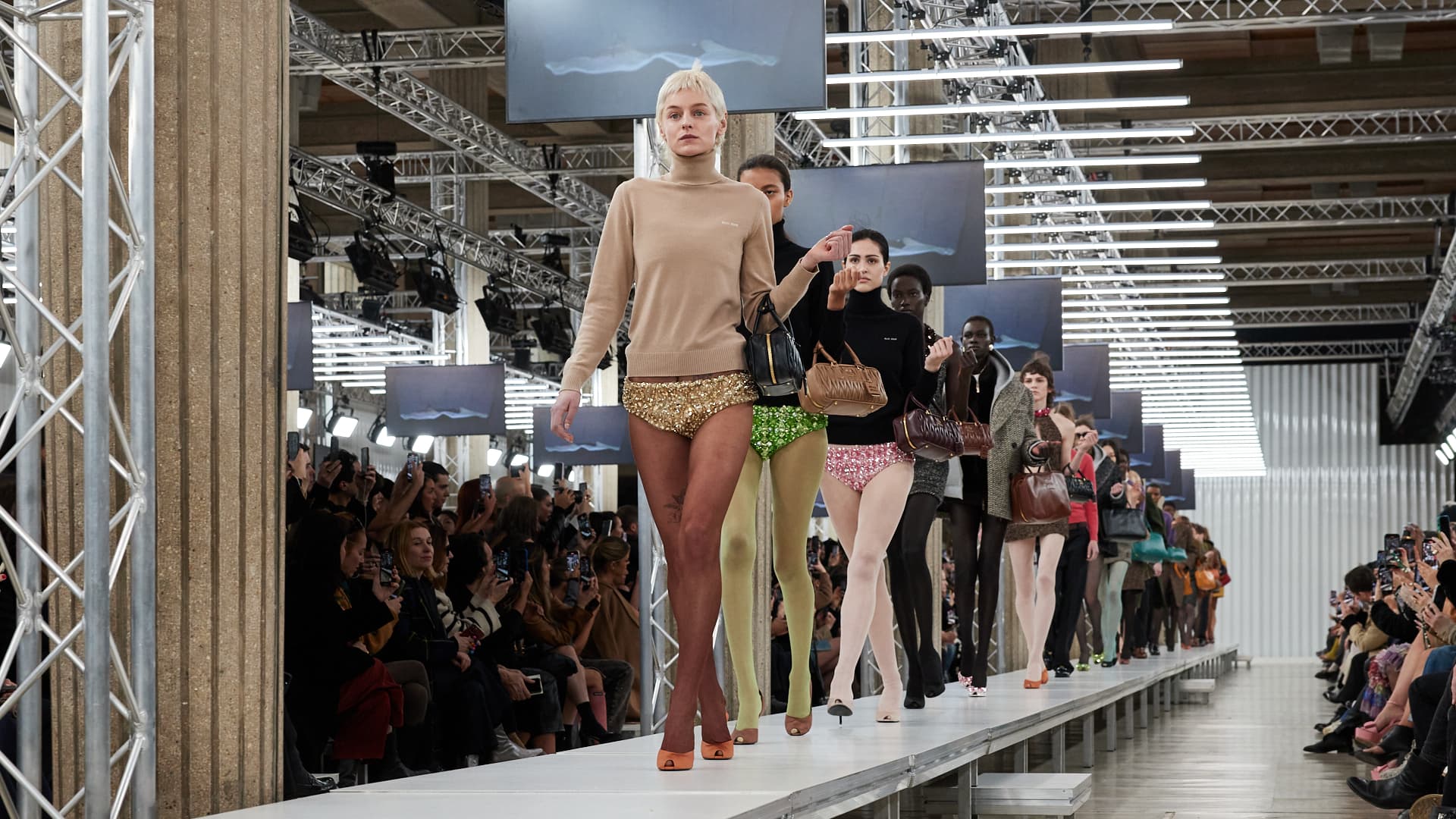 Miu Miu Fall/Winter 2023 collection "WAYS OF LOOKING" by Miuccia Prada