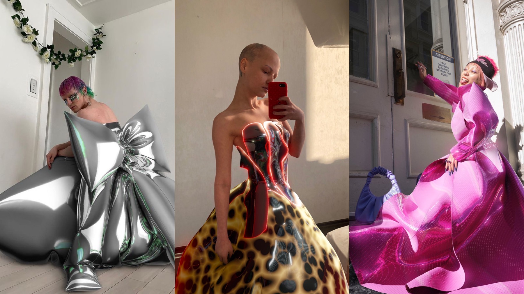 contactless&cyber fashion creations utilized by Tribute Brand Premium Fitting Service™