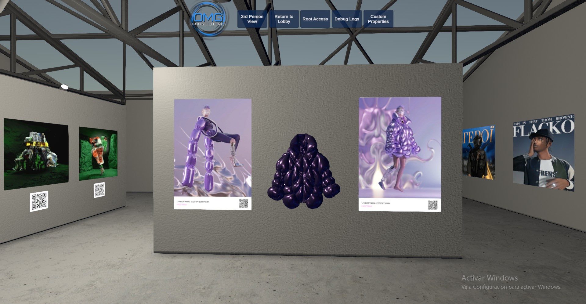 “Visioners” genesis drop of HONEY in their virtual gallery.