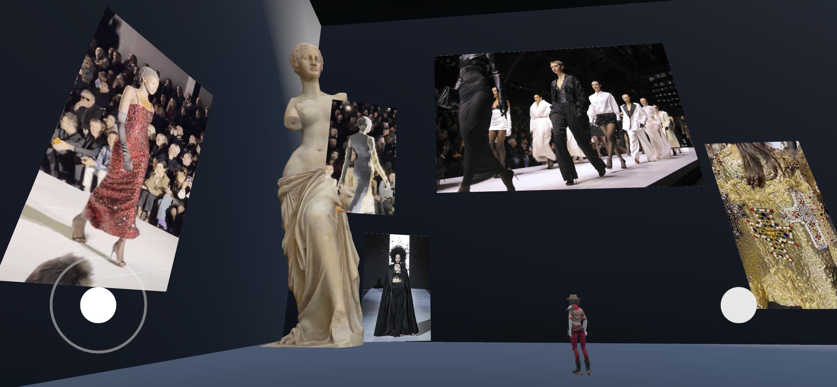 Dolce & Gabbana Women's FW23-24 as seen in the RED-EYE Metazine