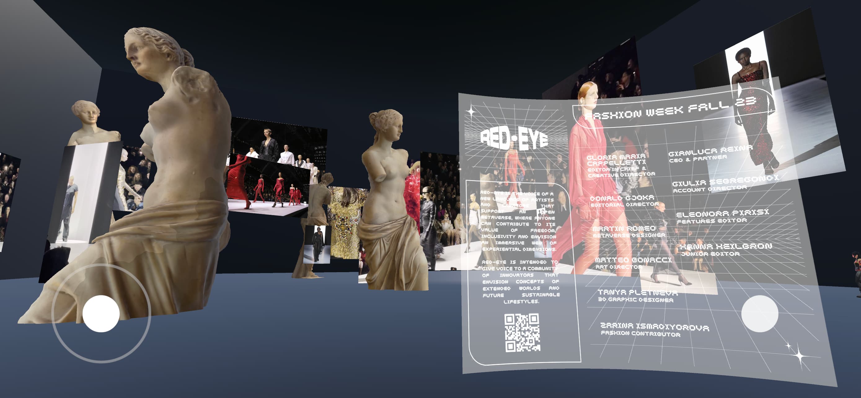 Dolce & Gabbana Women's FW23-24 as seen in the RED-EYE Metazine