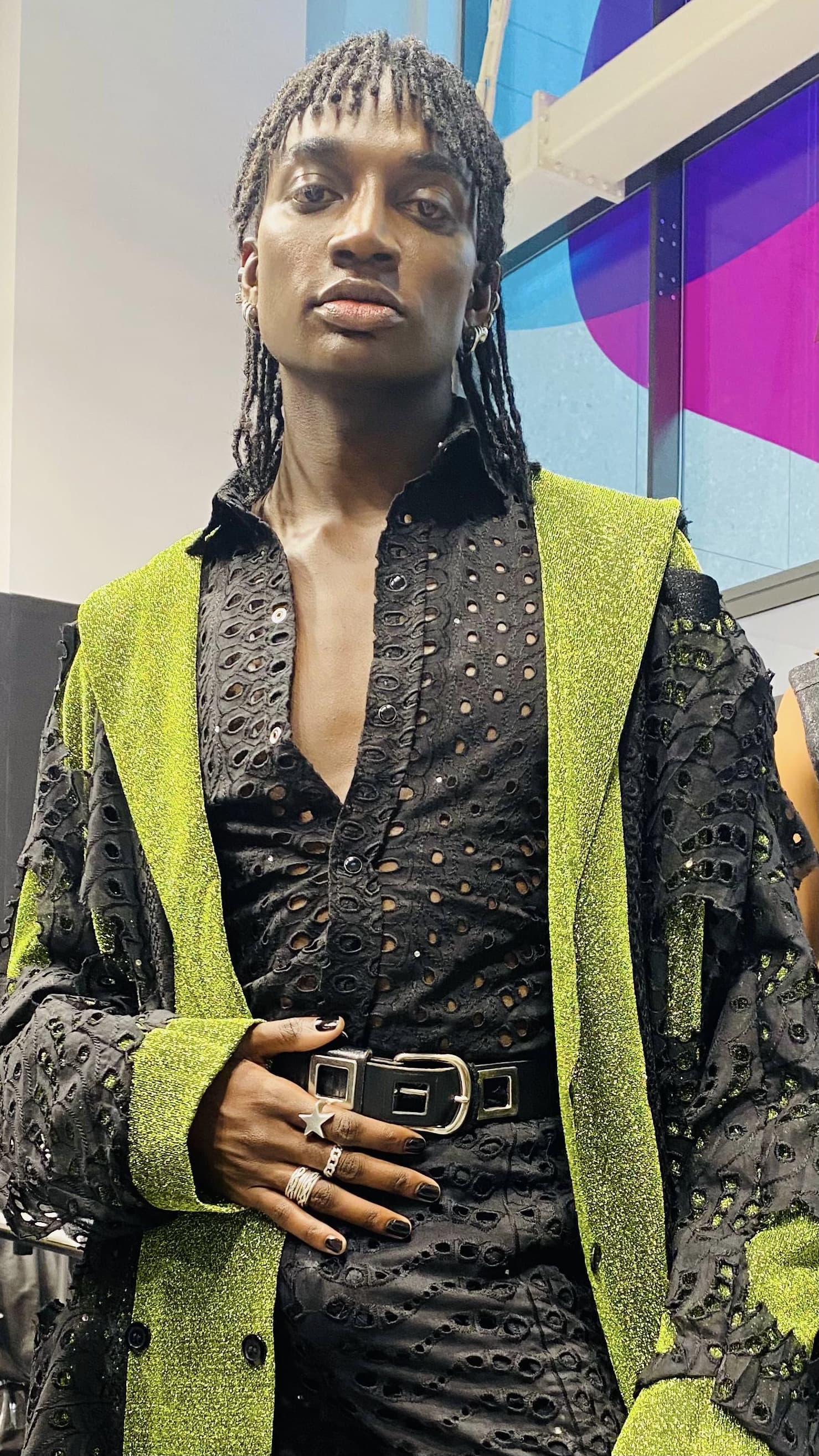Tokyo James SS23 Backstage Ph. Donald Gjoka